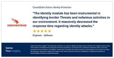 Fragmento de Gartner Peer Insights